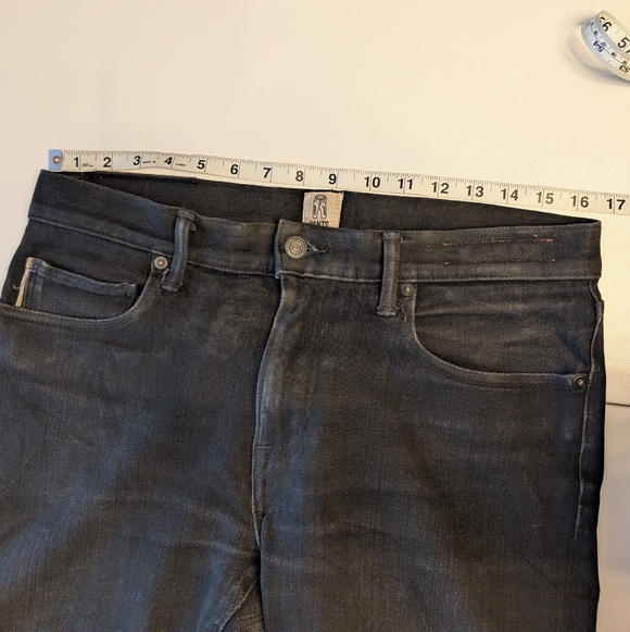 Hiroshi Kato The Needle Skinny Black Jeans 33 - Picture 4 of 11